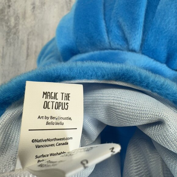 Native Explore Collection Hand Puppet Embroidered Magic the Octopus Educational - Picture 5 of 6